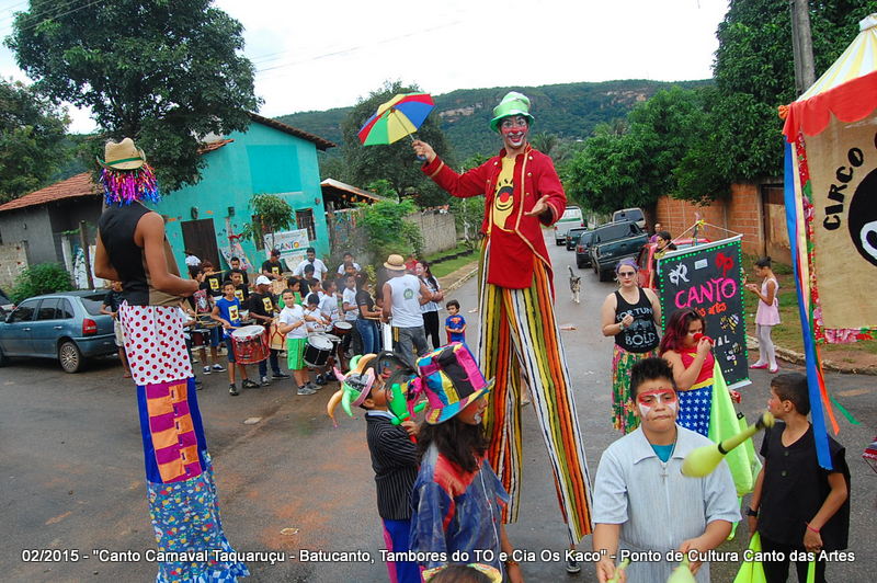 Canto Carnaval Taquaruçu 2015 - Cortejo Batucanto